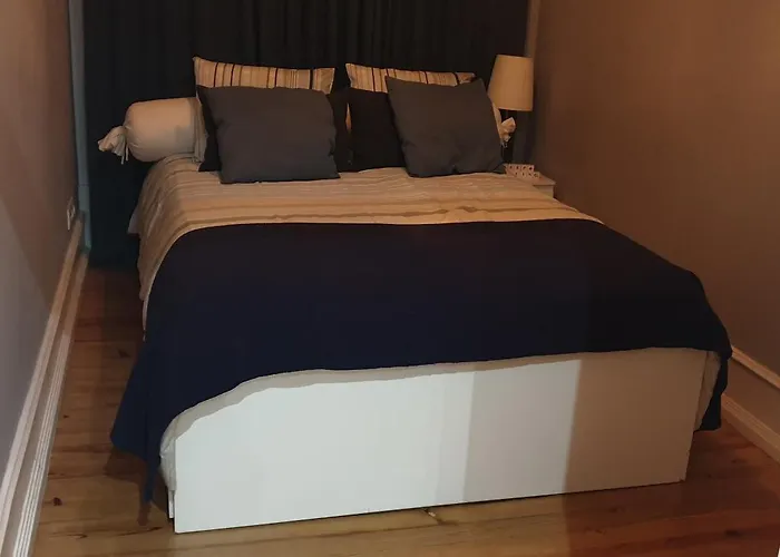 Quarto Aconchegante Com Janela E Vista Para Cidade リスボン